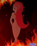 ass breasts fire lizardsharkragon nude tsmdraws wuya xiaolin_showdown