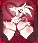 1boy 1femboy angel_dust_(hazbin_hotel) anthro anthro_only anthrofied armwear ass backsack bedroom bedroom_eyes bubble_ass bubble_butt camera_view femboy grabbing_own_ass grin half-closed_eyes hazbin_hotel legwear looking_at_viewer looking_back looking_back_at_viewer male_only panties recording smiling_at_viewer smirk spider_humanoid spotted_fur spread_ass spreading_ass spreading_own_ass sqwdink stockings thong vivienne_medrano white_body white_hair yaoi yaoi