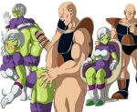  1girl alien alien_girl big_breasts bodysuit breasts cheelai dragon_ball dragon_ball_super dragon_ball_super_broly fanbox_reward female_focus green_skin hazama_null high_res leotard mature mature_female pixiv_fanbox png short_hair tagme white_background white_hair 