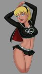 supergirl from justice league unlimited by sunsetriders7