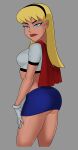 supergirl from justice league unlimited by sunsetriders7