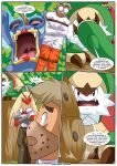  bbmbbf blaziken blaziken_(pokemon) chesnaught comic loudred nintendo palcomix pok&eacute;mon_against_lewd_sexualization_(comic) pokemon pokepornlive professor_oak 