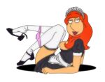 cosplay family_guy fantasy lois_griffin looking_at_viewer maid sexy