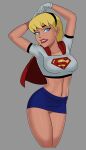 supergirl from justice league unlimited by sunsetriders7