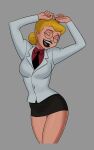 blonde_hair dc_comics dc_comics harleen_quinzel harley_quinn makeup sunsetriders7