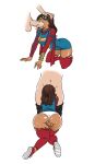 big_penis bwc dark-skinned_female fellatio fingering iman_vellani interracial kamala_khan light-skinned_male marvel marvel_cinematic_universe masturbation ms._marvel muslim on_knees panties ripped_pants sneakers superheroine