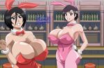  2_girls bleach gigantic_ass gigantic_breasts greengiant2012 hinamori_momo hourglass_figure kuchiki_rukia momo_hinamori rukia_kuchiki 