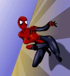 animated futa_only futanari gif loop marvel may_parker mayday_parker spider-girl