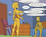 bart_simpson brother_and_sister huge_breasts incest large_penis lisa_simpson the_fear the_simpsons yellow_skin