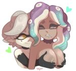 inkling marie_(splatoon) marina_(splatoon) nintendo octoling splatoon splatoon_(series) splatoon_2