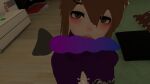  brown_hair catboy dildo femboy self_upload vrchat 