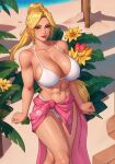 1girl ai_generated alluring athletic_female beach bikini blonde_hair blue_eyes cleavage dead_or_alive dead_or_alive_2 dead_or_alive_3 dead_or_alive_4 dead_or_alive_5 dead_or_alive_6 dead_or_alive_xtreme dead_or_alive_xtreme_2 dead_or_alive_xtreme_3 dead_or_alive_xtreme_3_fortune dead_or_alive_xtreme_beach_volleyball dead_or_alive_xtreme_venus_vacation female_abs fit_female helena_douglas legs ocean pareo sochraide tecmo