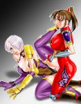 bodysuit futa_on_female futa_with_female futanari isabella_valentine mokkouyou_bond soul_calibur soul_calibur_ii soul_calibur_iii taki taki_(soulcalibur)