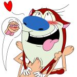  blush intersex intersex/male nickelodeon ren_and_stimpy ren_hoek sex stimpy 