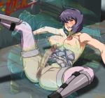  1girl 2boys armpits belt blush breast_grab breasts censored cum ejaculation futa_on_male futa_with_male futanari gangbang ghost_in_the_shell ghost_in_the_shell_stand_alone_complex grabbing group_sex hetero huge_penis invisible kusanagi_motoko large_breasts lipstick makeup male_on_futa multiple_boys nipple_tweak nipples penis pubic_hair puffy_nipples purple_hair pussy pussy_juice rape sex short_hair spread_legs sweat thighhighs threesome usatarou vaginal wince wink 