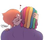  bismuth cartoon_network kissing_neck pearl_(steven_universe) steven_universe_future 