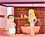 american_dad breasts erect_nipples francine_smith glasses panties steve_smith thighs