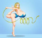 ass baton big_ass big_breasts breasts cleavage commission female gymnastics gymnastics_ribbon leotard maria_robotnik rhythmic rhythmic_gymnastics ribbon ribbon_baton ribbon_rhythmic_gymnastics solo sonic_(series)