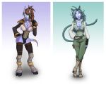 draenei futanari night_elf sparrow world_of_warcraft