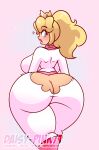 1girl ass big_ass big_breasts bimbo blonde_hair bubble_ass bubble_butt daisy-pink71 female_only huge_ass huge_breasts insanely_hot mario_(series) nintendo pink_lipstick princess_peach ripped_clothing sexy sexy_ass sexy_body sexy_breasts sexy_bubble_butt sexy_lips slut smelly_ass standing super_mario_bros._(2023_film) thick_thighs tight_clothing torn_bodysuit torn_clothes wardrobe_malfunction