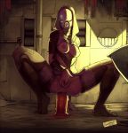 2012 alien anal anal_insertion breasts breasts_outside butt dated dildo faustsketcher female helmet large_insertion mass_effect masturbation nipples object_insertion pussy quarian solo spread_legs squatting sweat tali'zorah_nar_rayya thighhighs