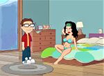 american_dad bra breasts erect_nipples_under_clothes glasses hayley_smith panties steve_smith thighs