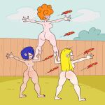 3_girls cartoon_network completely_nude_female ed,_edd,_'n'_eddy herny kanker_sisters lee_kanker marie_kanker may_kanker pop_goes wardrobe_malfunction