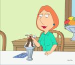 big_breasts breast_expansion dark_areolae edit family_guy gif large_areolae lisalover lois_griffin