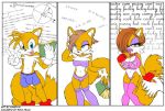 bimboification book breasts english_text equation gloves kandlin miles_"tails"_prower navel open_book sega sonic_*(series) sonic_the_hedgehog_(series) soulteam text transformation trigonometry