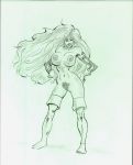 battle_chasers keith_dotson monochrome red_monika tagme