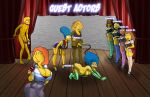  1girl aged_up american_dad bart_simpson bonnie_swanson carol_west clothing crash_bandicoot family_guy high_heels huge_breasts human jenna linda_memari lois_griffin mammal marge_simpson monocone pregnant shaved_pussy stockings tawna_bandicoot the_simpsons 