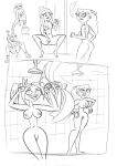  axel_(tdi) completely_nude_female mk_(tdi) scary_girl_(tdi) sketch total_drama_island total_drama_island_(2023) 