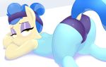  ass female friendship_is_magic huge_ass my_little_pony sapphire_shores spandex 