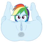  1girl anus ass ass_focus ass_grab big_ass blue_eyes blue_skin bubble_butt butthole cndhpr completely_naked_female completely_nude_female equestria_girls female_only friendship_is_magic grin happy legs_up looking_at_viewer my_little_pony nude older older_female pink_eyes pussy rainbow_dash rainbow_hair soles solo_female theborman06 young_adult young_adult_female young_adult_woman 