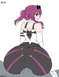  1boy 1girl ass assjob bangs big_ass blade_(honkai:_star_rail) bulge buttjob clothes dat_ass dress_shirt dumptruck_ass from_behind hair_over_one_eye higher_resolution_duplicate honkai:_star_rail honkai_(series) hot_dogging huge_ass kafka_(honkai:_star_rail) krowkwill large_ass light-skinned_female light_skin long_hair looking_at_viewer looking_back male/female solo_focus 