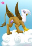 dildo equestria_untamed gilda_(mlp) gryphon pussy pussy_juice