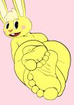  5_toes bunny cuddles cuddles_(htf) cute_feet cyborg-steve edit feet foot_focus furry happy happy_tree_friends humanoid_feet inviting lagomorph leporid lying mondo_media presenting_feet rabbit rosy_cheeks soles toes 