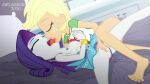 2_girls applejack_(eg) breasts equestria_girls feet fingering fingering_pussy french_kiss french_kissing friendship_is_magic kissing metalhead97 my_little_pony nipples older older_female purple_hair pussy rarity_(eg) tongue white_skin young_adult young_adult_female young_adult_woman yuri