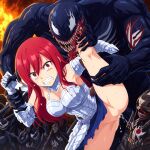  1girl ai_generated big_breasts bikini breasts erza_scarlet fairy_tail female_pervert female_sub long_hair nipples nude panties pervert pussy red_hair sex sex_invitation sexually_suggestive submission vaginal 