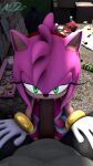  1boy 1girl 3d 3d_(artwork) 3d_animation 9:16 amy_rose animated annoyed_expression anthro bodily_fluids clothing dark-skinned_male dark_skin deepthroat deepthroat_gag dessert digital_media_(artwork) doughnut duo eulipotyphlan fellatio female food genitals gloves grabbing_hair hair handwear hedgehog high_framerate high_res huge_filesize human human_on_anthro human_penetrating interspecies loop male male/female mammal neondonut oral oral_penetration outside penetration penis ponytail pov public public_sex saliva saliva_string sega sex short_playtime sonic_the_hedgehog_(series) sound sound_effects sound_warning source_filmmaker trash_bag video voice_acted webm 