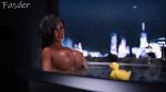  bathtub breasts fasder solo_female 