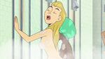  gigi_(velma) olive_(velma) shower_cap shower_room showering tagme velma_(series) 