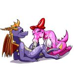 :>= birdo crossover fellatio nintendo oral pink_skin playstation purple_skin spyro_the_dragon super_mario_bros.