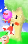  kirby kirby_(series) umbrella waddle_dee wispy_woods 