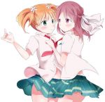  2girls art blush female fortune_(artist) friends multiple_girls sakura_trick sonoda_yuu takayama_haruka yuri 