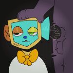  2boys animation bear_alpha bothered bow_tie gif gif malbear_(bear) omen_mal_(bear) penis roblox roblox_game tv_head unknown_artist 