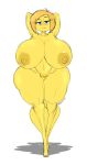 1girl 1girl 1girl anthro armpits arms_behind_head artist_name barefoot blue_eyes completely_nude completely_nude_female emoji_(race) female_only full_body hands_behind_head huge_ass huge_breasts looking_at_viewer mary_meh milf mrs._meh naked_female nipples nude nude nude_female pussy solo_female sony_pictures_animation tasteofchoklit the_emoji_movie thick_thighs voluptuous