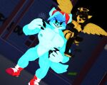  3d alice_angel anthro bendy_and_the_ink_machine boyfriend_(friday_night_funkin) crossover friday_night_funkin furry 