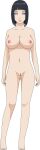 1girl accurate_art_style alluring big_breasts black_hair boruto:_naruto_next_generations completely_naked completely_naked_female completely_nude completely_nude_female female_only full_body hinata_hyuuga lionprideart milf naked_female naruto naruto_(series) naruto_shippuden nude nude_female pin_up pussy solo_female standing tall_image white_background