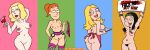 20th_century_fox 4girls adult_swim american_dad apron belly_piercing beth_smith blonde_hair bracelets crossover dat_ass enf-lover english_text female female_only francine_smith hayley_smith holding_object holding_sign lingerie milf mother_&_daughter multiple_girls necklace panties peace_symbol_necklace rick_and_morty summer_smith teen teenage_girl text unshaved_pussy warner_brothers wine wine_glass